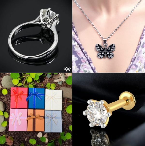 Diamond Cut Locket, Ring, Nosepin, Earring