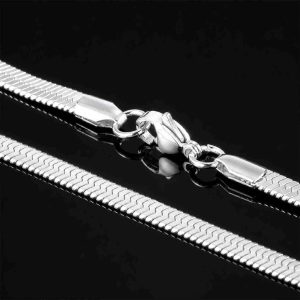 Silver - 21 inch Premium Snake Chain